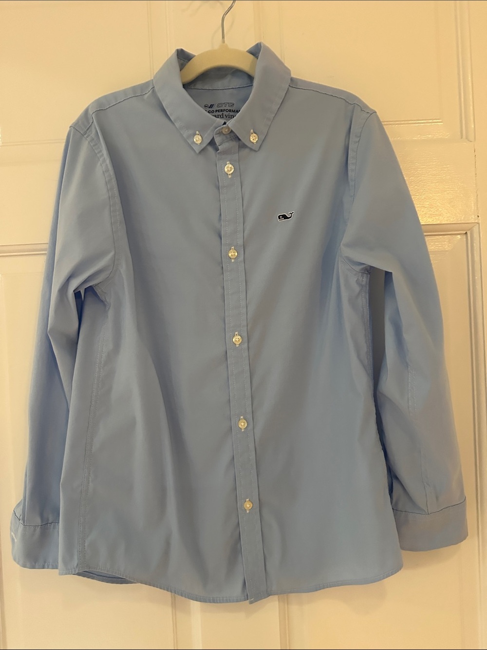 Vineyard Vines Light Blue Kids Button-Down Shirt
